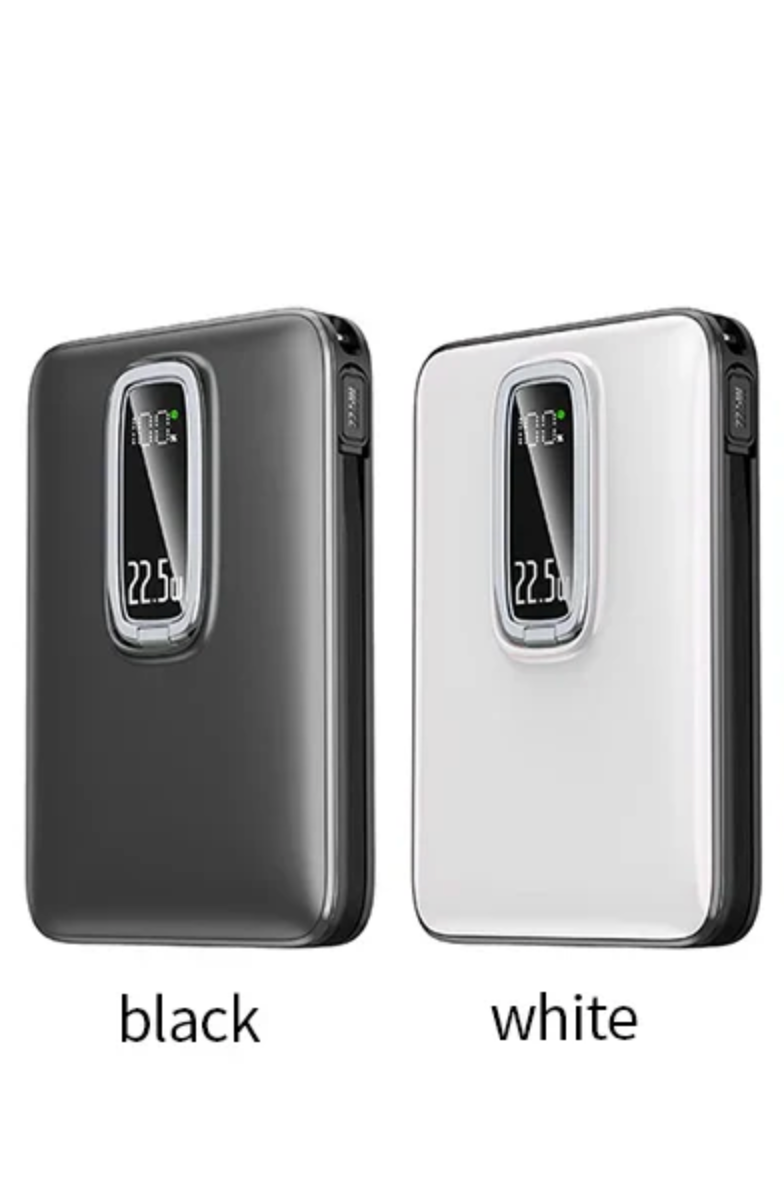 10000mAh Digital Display Wireless Power Bank