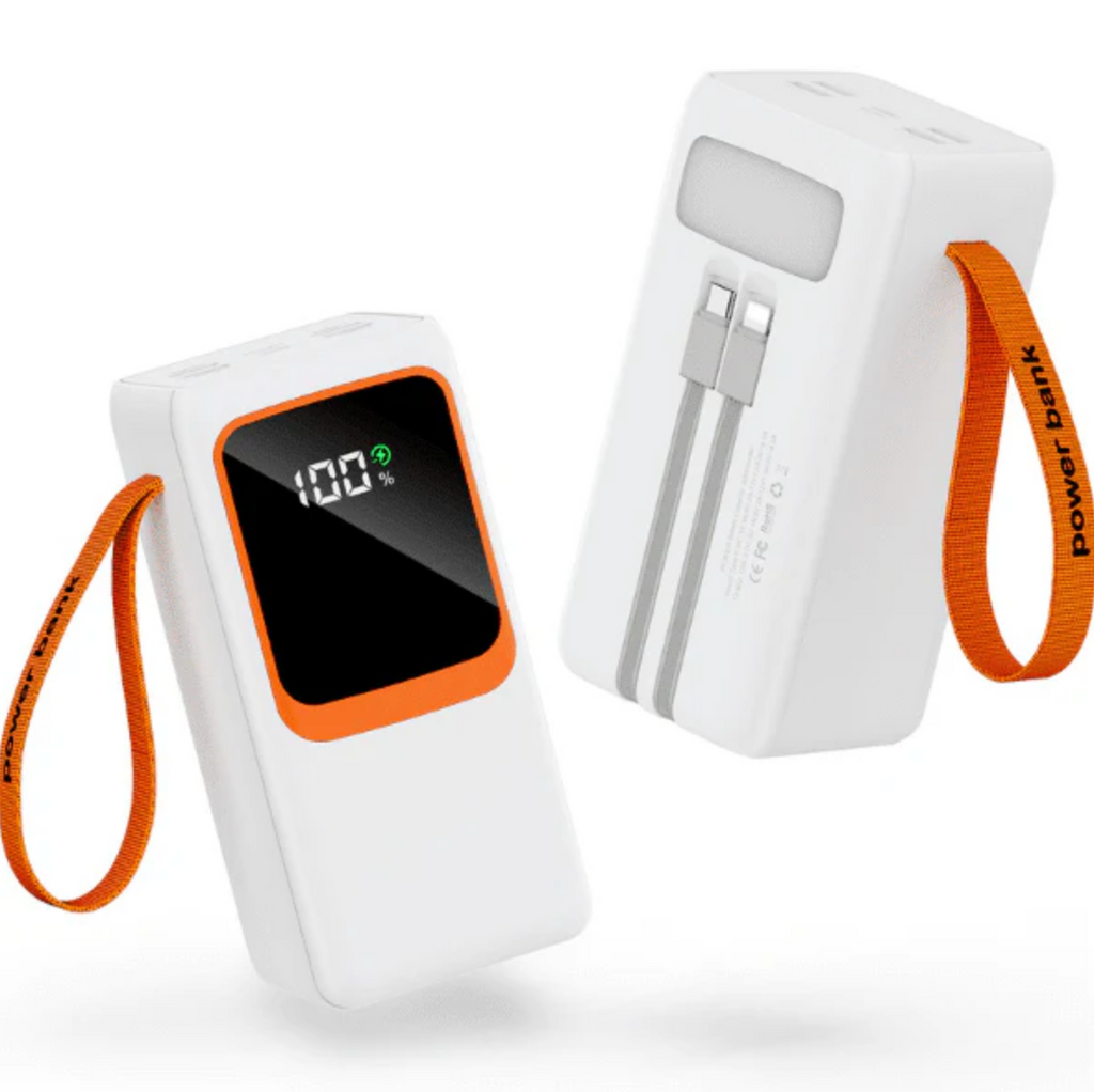 LED Display 60000mAh Portable Power Bank Station