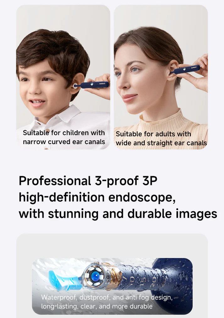 Bebird EarSight Plus Ear Cleaning Wax Removal Tool Kit With Camera