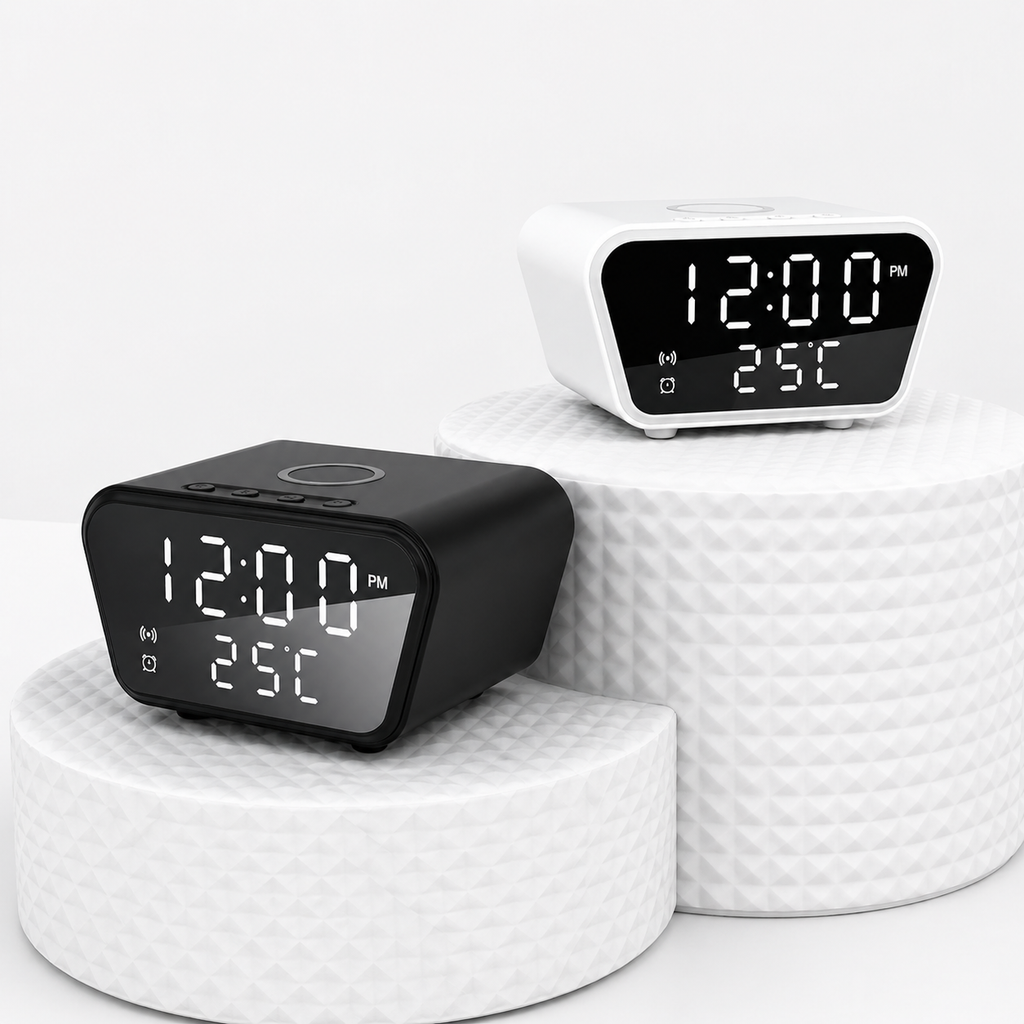 Fast Charging Wireless Alarm Clock