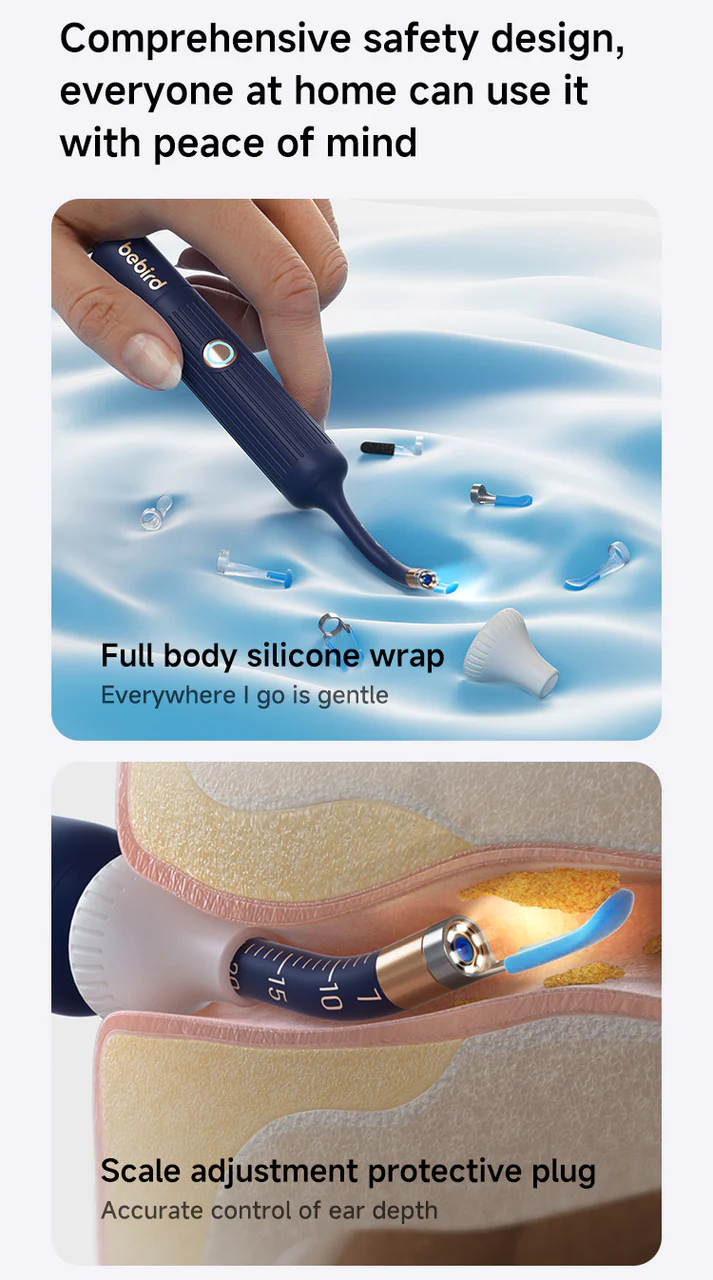 Bebird EarSight Plus Ear Cleaning Wax Removal Tool Kit With Camera